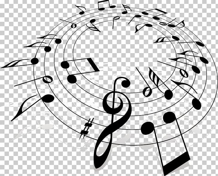Musical Note Choir PNG, Clipart, Angle, Art Music, Artwork, Black And White, Circle Free PNG Download
