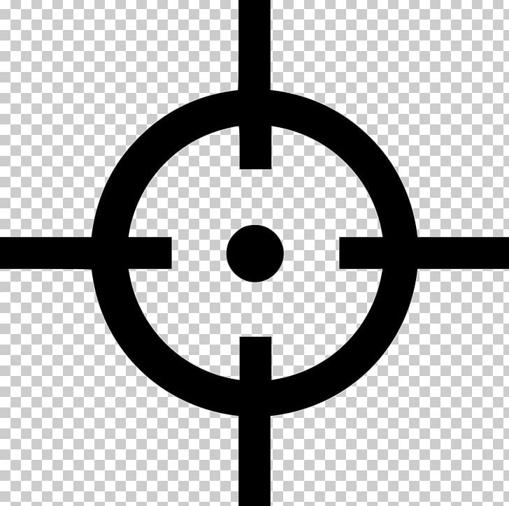 Reticle Computer Icons PNG, Clipart, Area, Black And White, Circle, Computer Icons, Encapsulated Postscript Free PNG Download