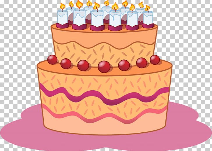 Birthday Cake Torte PNG, Clipart, Baked Goods, Baking, Birthday, Birthday Card, Buttercream Free PNG Download