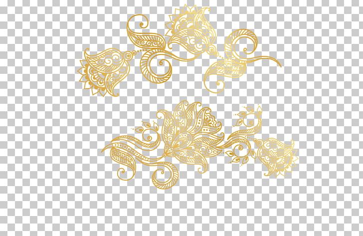 Gold Yellow Jewellery Pattern PNG, Clipart, Flat, Flower Pattern, Flowers, Geometric Pattern, Gold Free PNG Download
