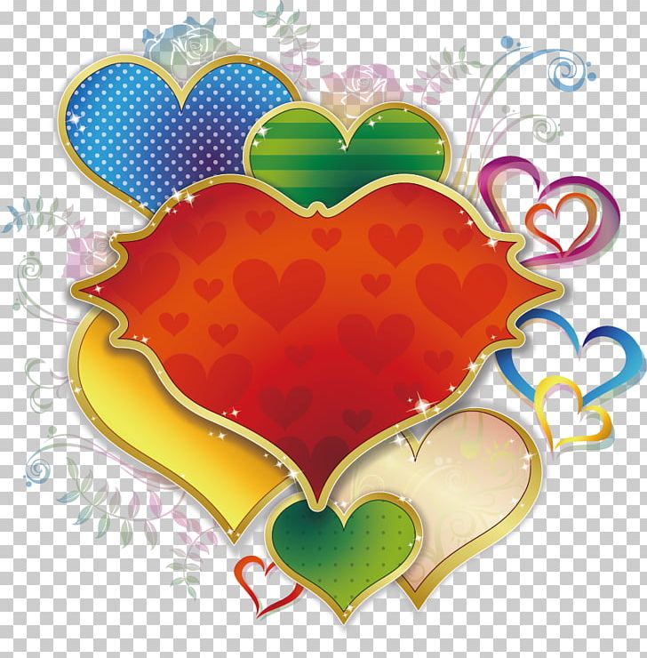 Fashion Heart-shaped Frame PNG, Clipart, Border Frame, Clip Art, Colorful, Computer Wallpaper, Decorative Patterns Free PNG Download
