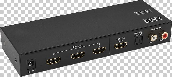 FLEXSON HDMI Switch And Audio Converter Blu-ray Disc Television Set Audio Signal PNG, Clipart, Audio Receiver, Audio Signal, Av Receiver, Bluray Disc, Cable Free PNG Download