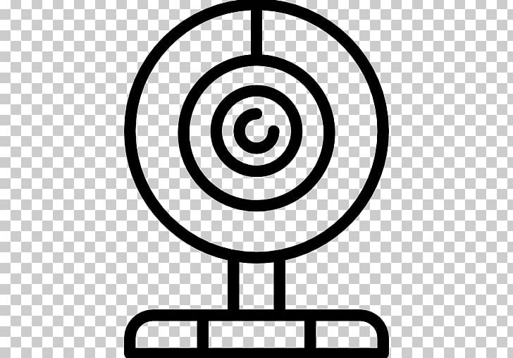 Webcam Computer Icons PNG, Clipart, Area, Black And White, Circle, Computer, Computer Icons Free PNG Download
