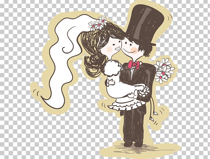 Wedding Invitation Bridegroom PNG, Clipart, Bride, Cartoon, Creative, Decorative Elements, Elements Free PNG Download