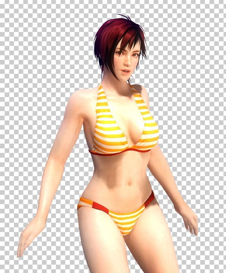 Dead Or Alive 5 Dead Or Alive: Dimensions Video Game Rendering Nintendo 3DS PNG, Clipart, Abdomen, Autodesk 3ds Max, Bikini, Brassiere, Brown Hair Free PNG Download