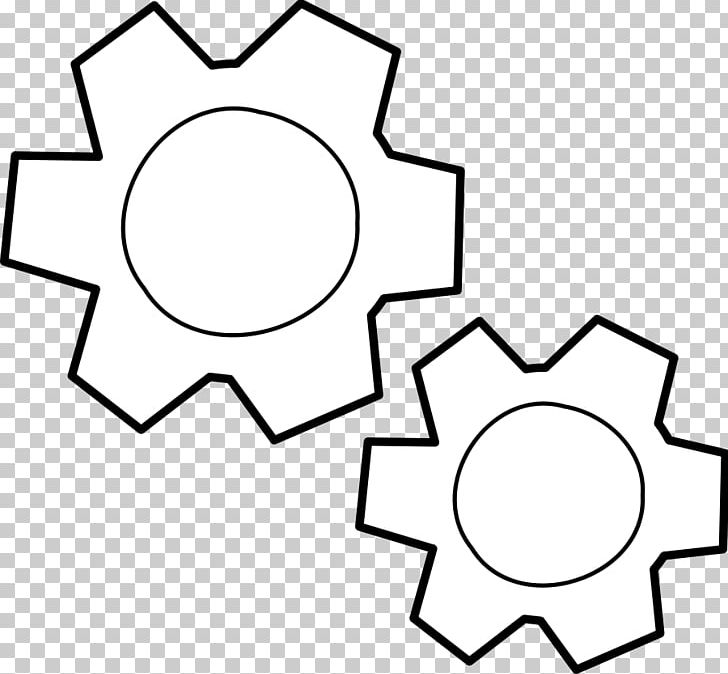 Gear PNG, Clipart, Angle, Area, Artwork, Black, Black And White Free PNG Download