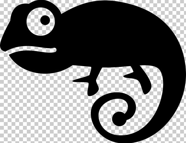 Chameleons Lizard Computer Icons Reptile PNG, Clipart, Animals, Artwork, Beak, Black And White, Chameleon Free PNG Download