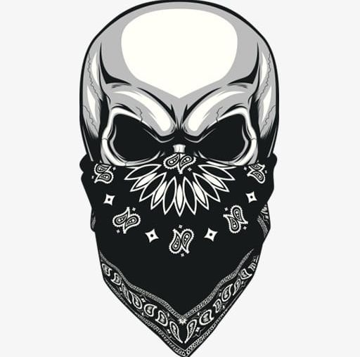 White Skull Mask Element Png Clipart Cartoon Christmas Decoration Double Double Twelve Free Png Download