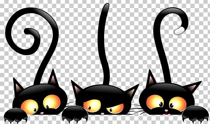 Black Cat Halloween PNG, Clipart, Animals, Black, Carnivoran, Cartoon, Cartoon Cat Free PNG Download