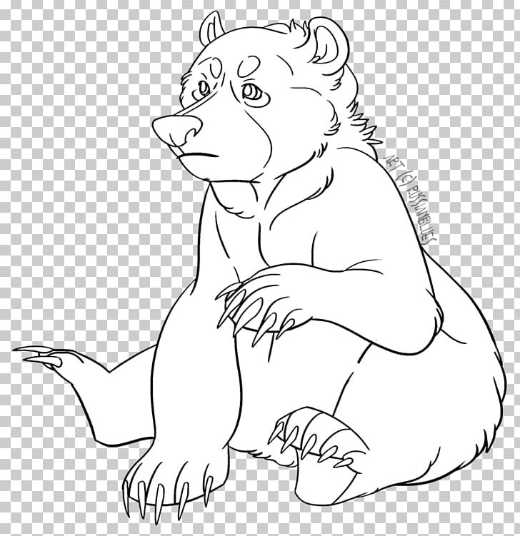 Line Art Drawing Bear PNG, Clipart, Art, Artist, Artwork, Bear, Black And White Free PNG Download