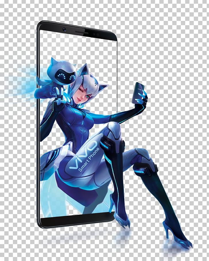 Mobile Legends: Bang Bang Vivo V7 BLU Vivo Selfie Smartphone PNG, Clipart, Action Figure, Bang Bang, Blu, Electric Blue, Fictional Character Free PNG Download