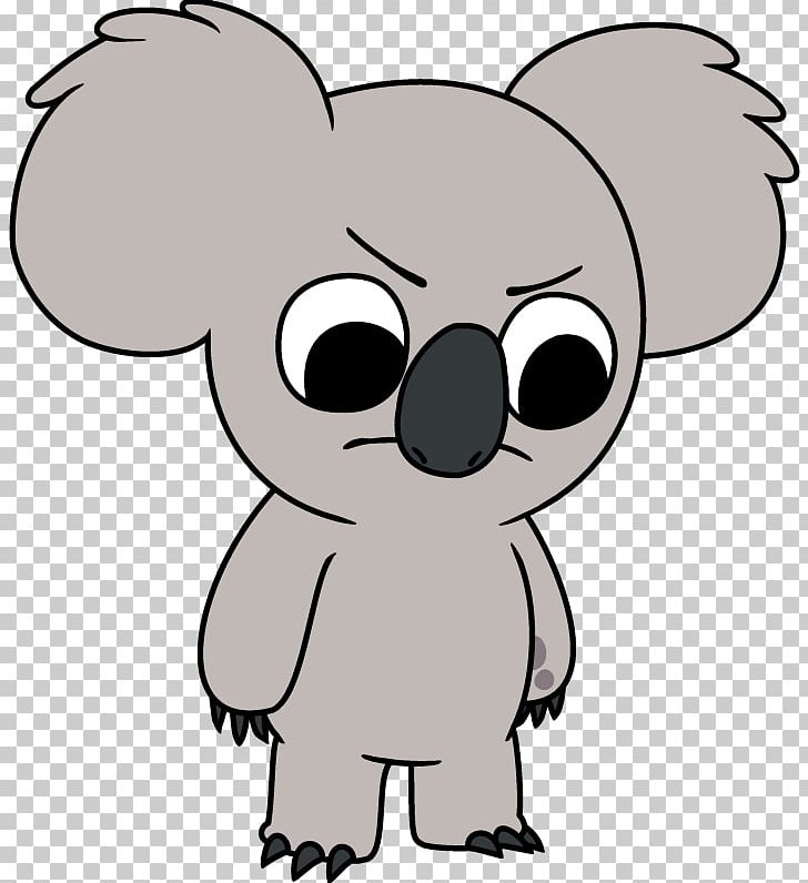 Polar Bear Koala Nom Nom We Bare Bears PNG, Clipart, Animals, Animation, Beak, Bear, Black And White Free PNG Download