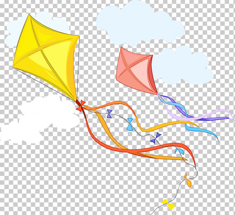 Kite Angle Line Point Yellow PNG, Clipart, Angle, Area, Kite, Line, Meter Free PNG Download
