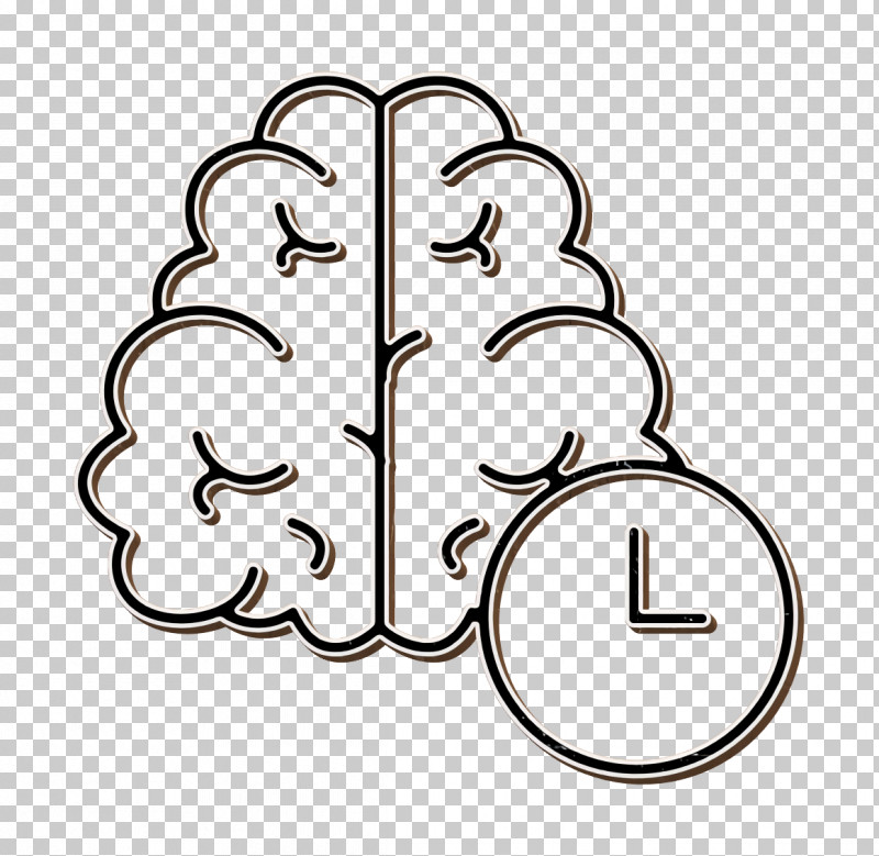 School Icon Brain Icon Time Icon PNG, Clipart, Brain Icon, Leaf, Line Art, School Icon, Time Icon Free PNG Download