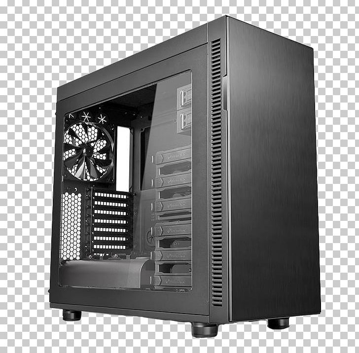 Computer Cases & Housings Suppressor F51 Window E-ATX Mid-Tower Chassis CA-1E1-00M1WN-00 Thermaltake Personal Computer PNG, Clipart, Active Noise Control, Atx, Computer, Computer Case, Computer Cases Housings Free PNG Download