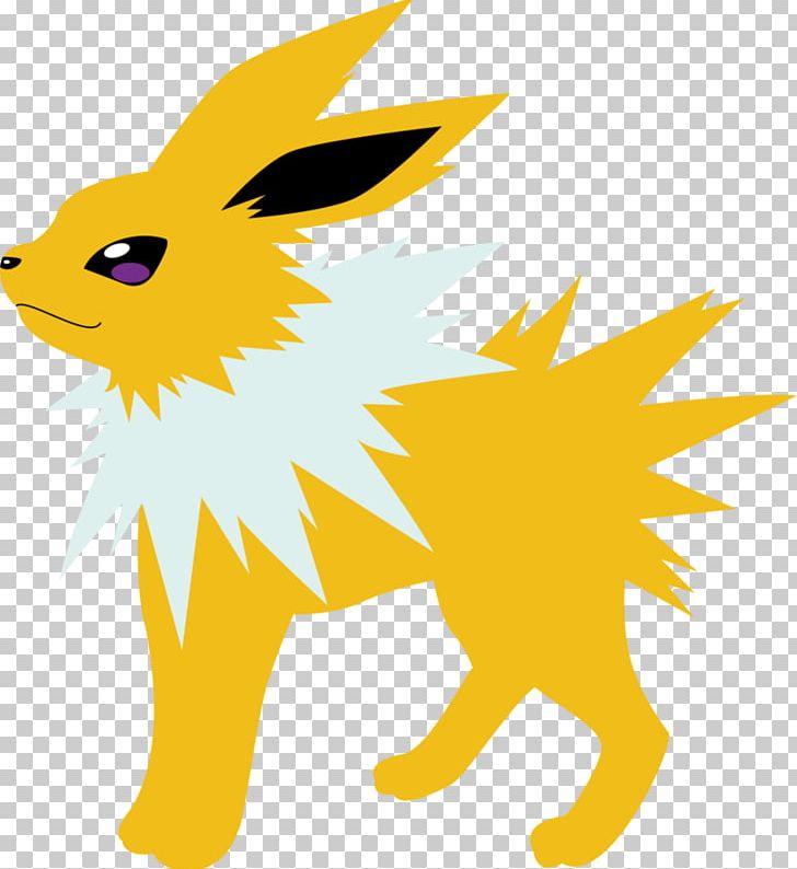 Pokémon Yellow Jolteon Pokémon X And Y Eevee PNG, Clipart, Artwork, Carnivoran, Desktop Wallpaper, Dog Like Mammal, Drawing Free PNG Download