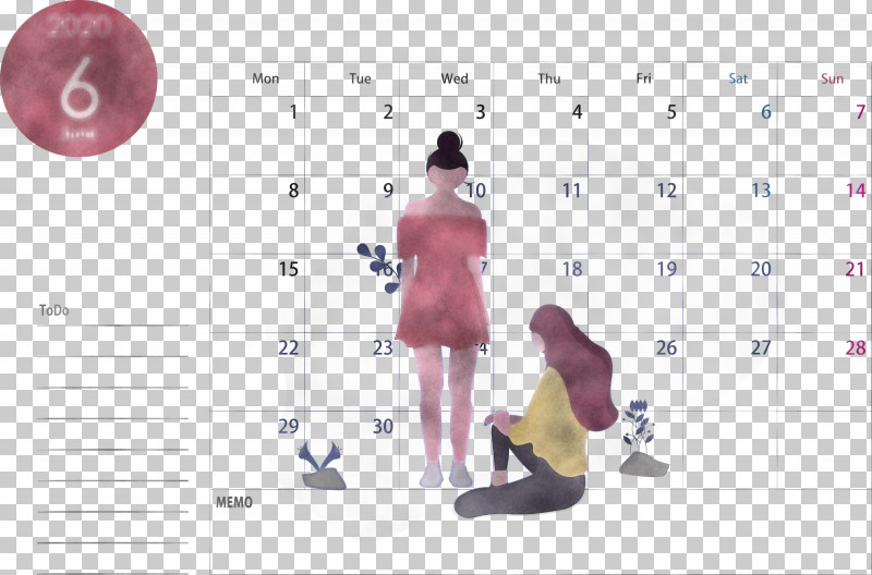 June 2020 Calendar 2020 Calendar PNG, Clipart, 2020 Calendar, Animation, June 2020 Calendar Free PNG Download
