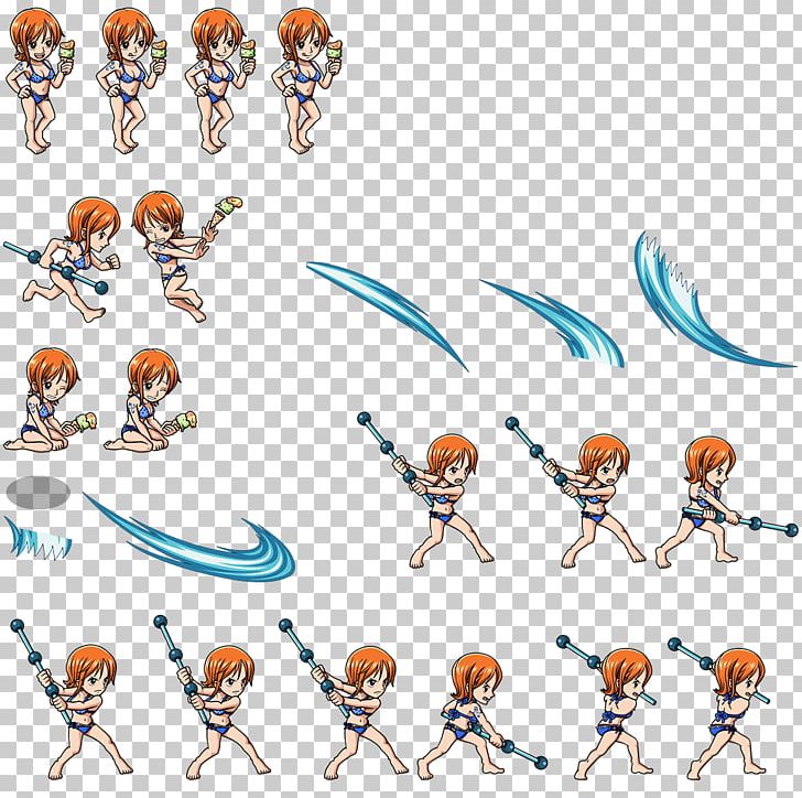 Nami One Piece Treasure Cruise Sprite Character PNG, Clipart, Animal Figure, Area, Blog, Body Jewelry, Cartoon Free PNG Download