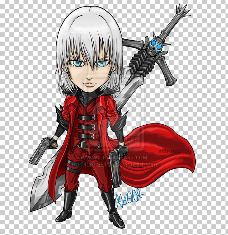 Devil May Cry 4 Dante Chibi Anime Drawing PNG, Clipart, Action Figure, Anime, Cartoon, Character, Chibi Free PNG Download