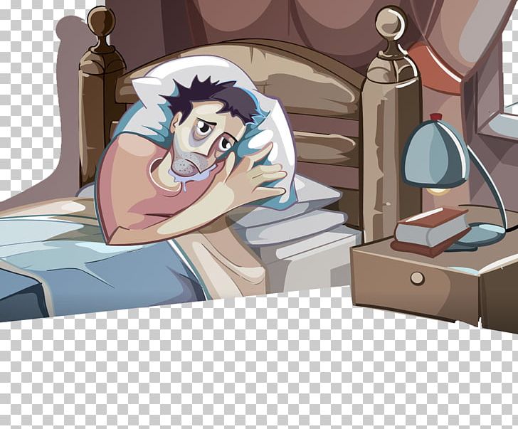 Man Insomnia Sleep PNG, Clipart, Adobe Illustrator, Angry Man, Anime, Artwork, At Night Free PNG Download