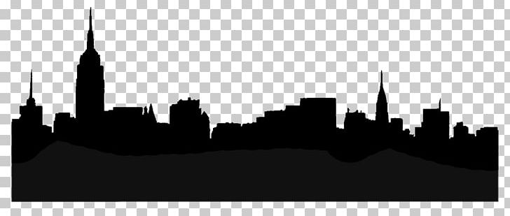 Manhattan Skyline Stencil Silhouette PNG, Clipart, Animals, Art, Black And White, City, Drawing Free PNG Download