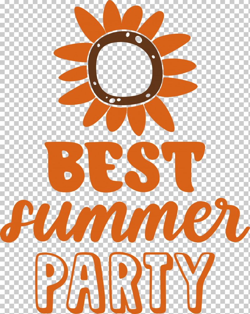 Best Summer Party Summer PNG, Clipart, Flower, Happiness, Logo, Meter, Summer Free PNG Download