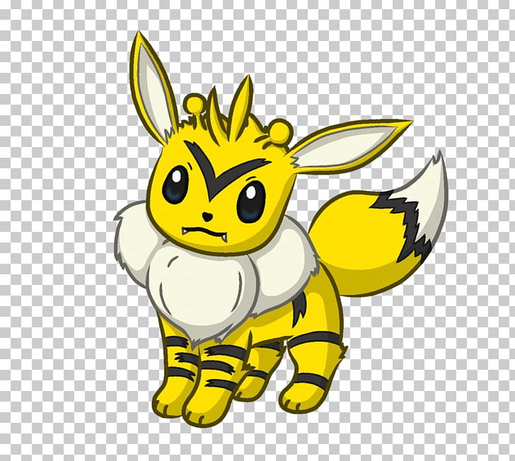 Eevee Electabuzz Honey Bee Elekid Evolution PNG, Clipart, Animal, Art, Bee, Carnivoran, Cartoon Free PNG Download