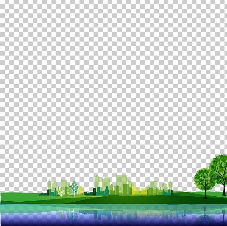 Green Elements PNG, Clipart, Big Tree, City, Decorative Patterns, Elements, Green Wave Free PNG Download