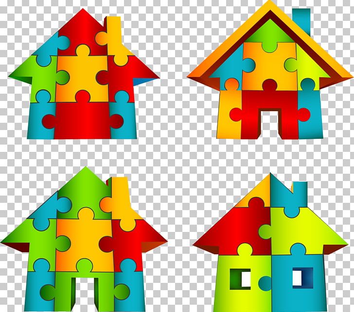 Jigsaw Puzzle Puzz 3D House PNG, Clipart, Adobe Illustrator, Apartment House, Cartoon, Christmas Decoration, Encapsulated Postscript Free PNG Download