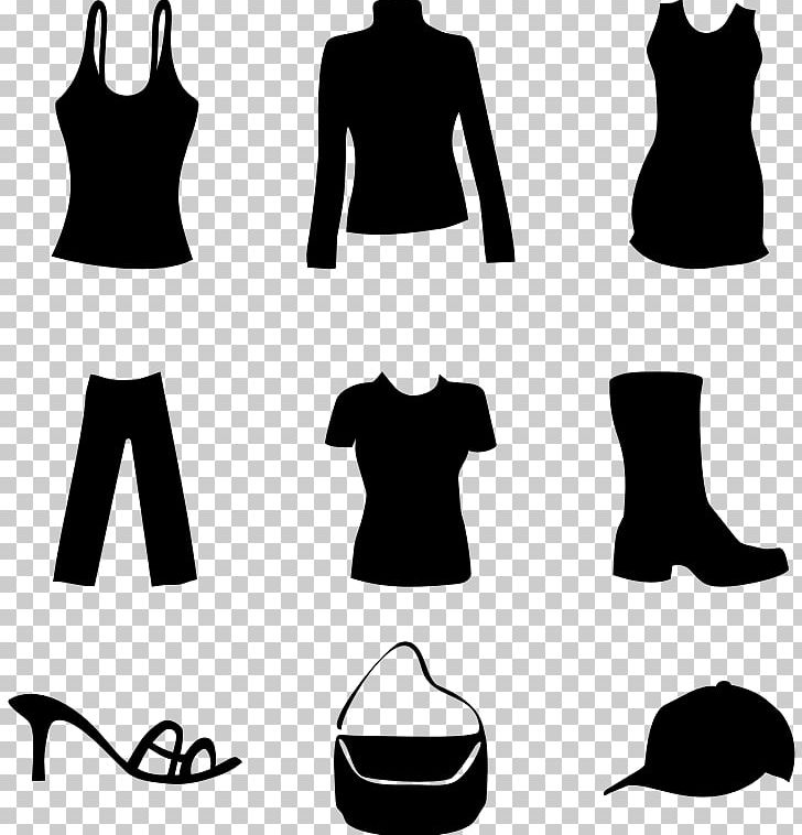T-shirt Clothing Dress Clothes PNG, Clipart, Black, Black And White, Brand, Clothing, Clothing Accessories Free PNG Download