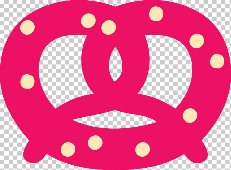 Pretzel Food PNG, Clipart, Circle, Food, Magenta, Pink, Pretzel Free PNG Download