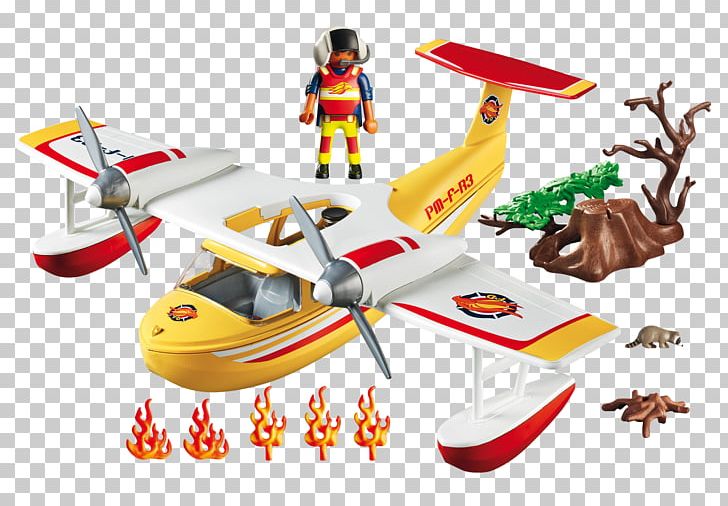 Airplane Playmobil Toy Seaplane Firefighter PNG, Clipart, Aerial Firefighting, Airplane, Conflagration, Dollhouse, Fireboat Free PNG Download