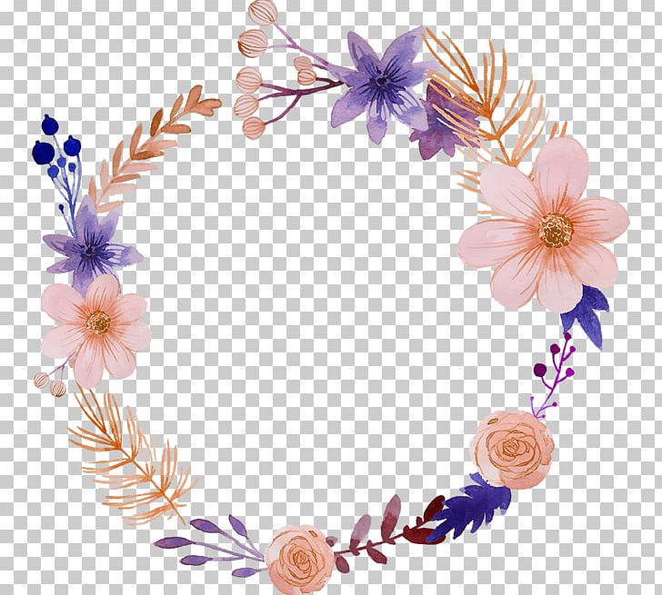 Flower Watercolor Painting Wreath Illustration PNG, Clipart, Autumn, Cartoon, Christmas, Decor, Decorate Free PNG Download