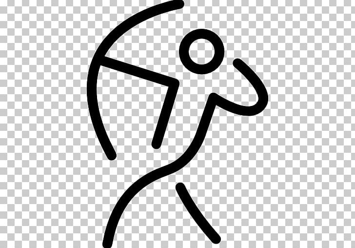 Archery Stick Figure Computer Icons Symbol PNG, Clipart, Archery, Archery Games, Arrow, Black And White, Bow And Arrow Free PNG Download
