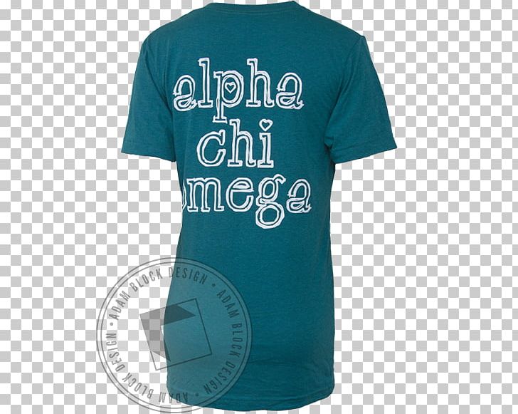 T-shirt Logo Sleeve Font PNG, Clipart, Active Shirt, Aqua, Blue, Brand, Chi Omega Free PNG Download