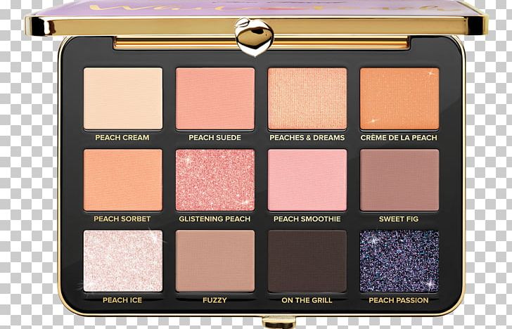 Too Faced White Chocolate Chip Eye Shadow Palette Too Faced Sweet Peach Too Faced Chocolate Gold Eye Shadow Palette Cosmetics PNG, Clipart, Cosmetics, Fruit Nut, Palette, Too Faced Just Peachy Mattes, Too Faced Sweet Peach Free PNG Download