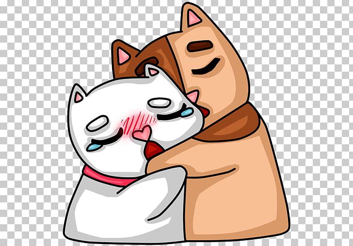 Whiskers Sticker VKontakte Telegram PNG, Clipart, Advertising, Artwork, Carnivoran, Cat, Cat Like Mammal Free PNG Download