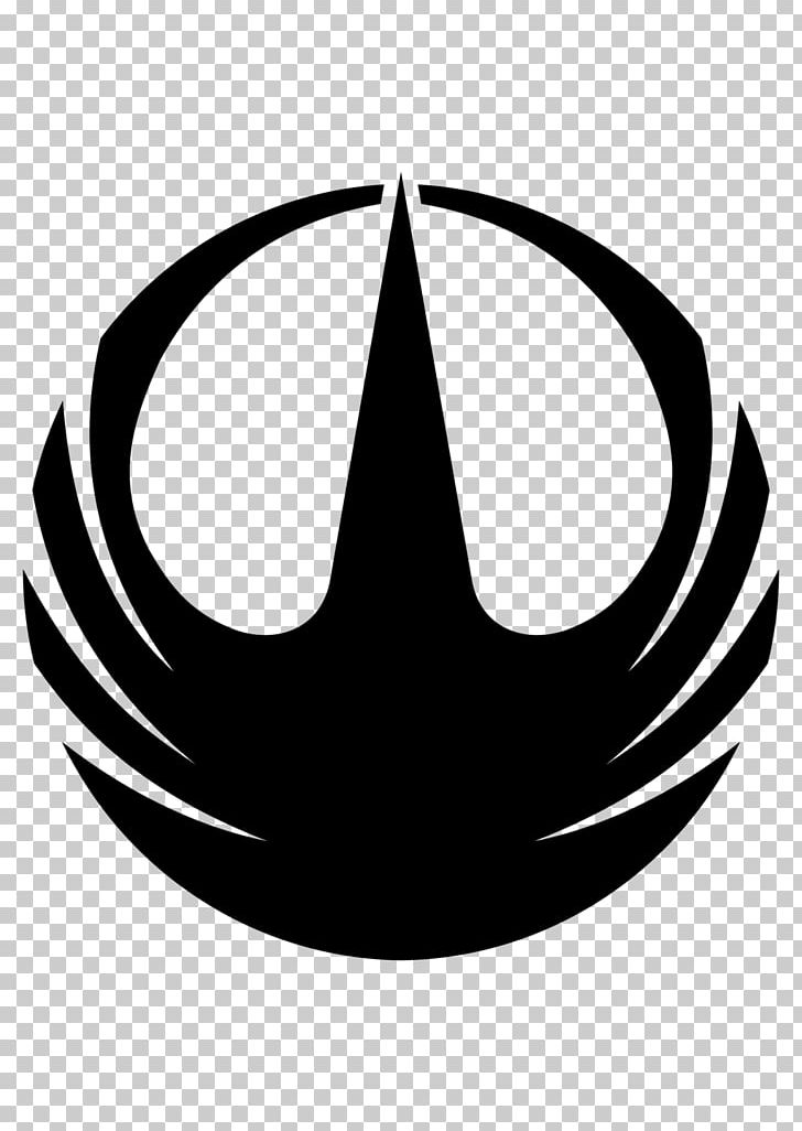 Star Wars Rebel Alliance Logo Symbol PNG, Clipart, Black, Black And White, Circle, Death Star, Decal Free PNG Download