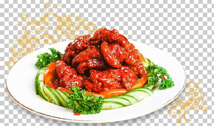 Shanghai Cuisine General Tso's Chicken Meatball Vegetarian Cuisine Food PNG, Clipart,  Free PNG Download