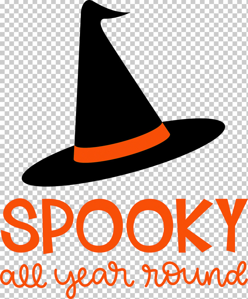 Spooky Halloween PNG, Clipart, Geometry, Halloween, Hat, Line, Logo Free PNG Download