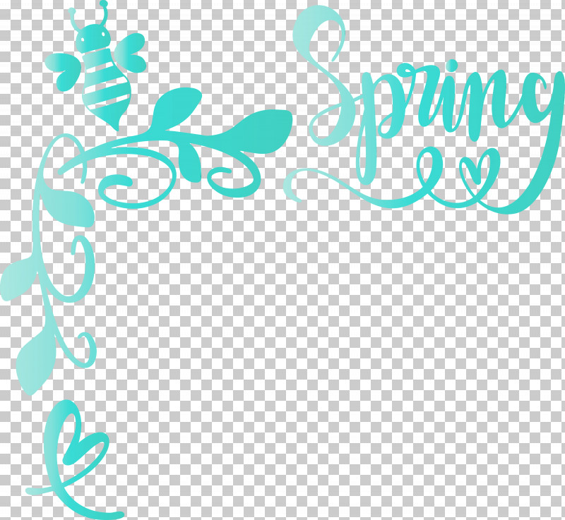 Text Turquoise Aqua Font Teal PNG, Clipart, Aqua, Hello Spring, Line, Paint, Spring Free PNG Download