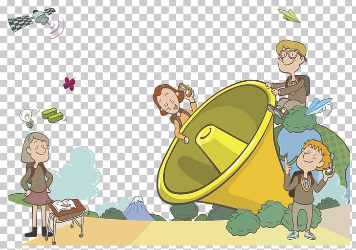 Cartoon Field Trip Drawing Illustration PNG, Clipart, Animation, Art, Barbecue, Camping, Child Free PNG Download