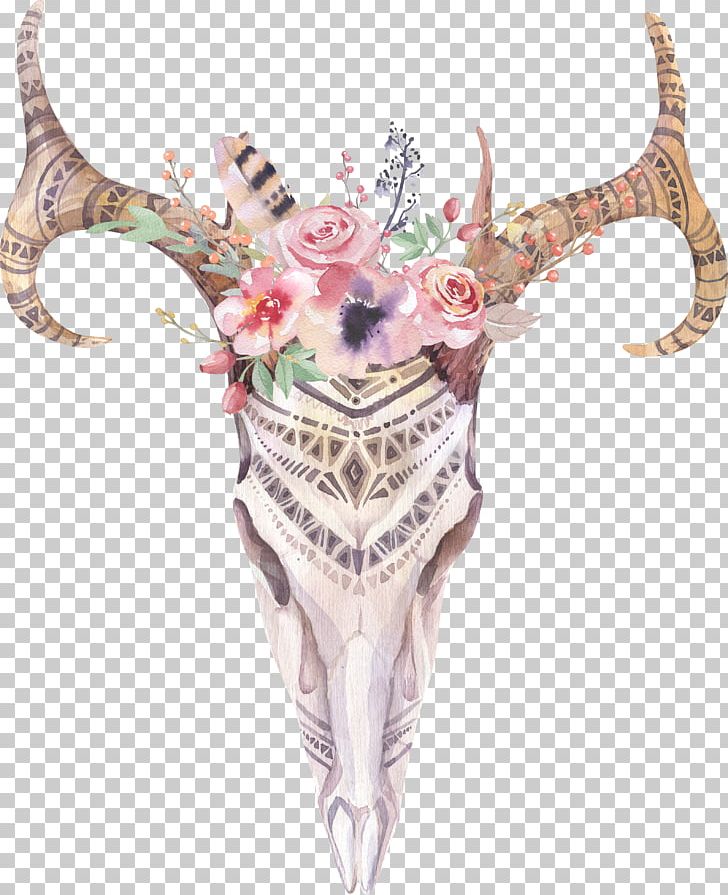 Deer Stock Photography Antler Skull PNG, Clipart, Animals, Antlers, Art, Bohemianism, Bohochic Free PNG Download