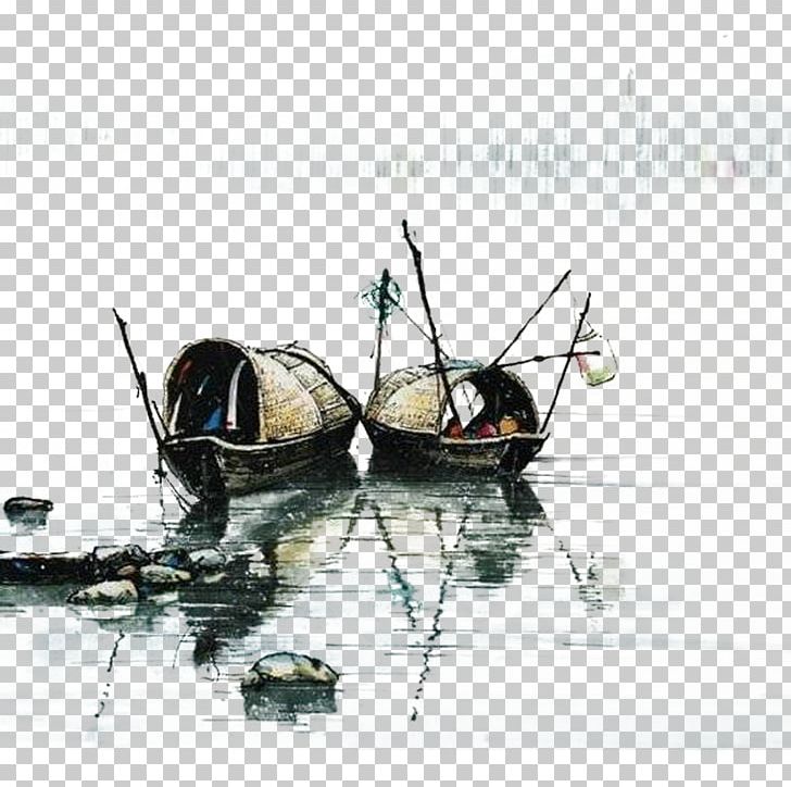 Watercolor Painting Chinese Painting Ink Wash Painting Work Of Art PNG, Clipart, Aquarium Fish, Art, Brush, Classical, Color Free PNG Download