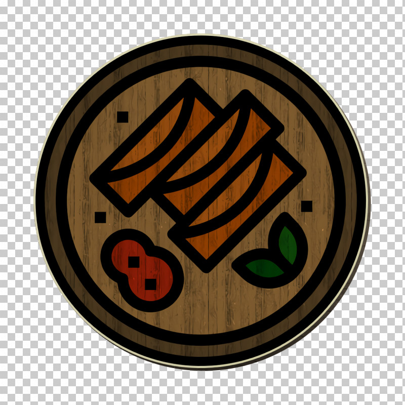 Thai Food Icon Spring Rolls Icon PNG, Clipart, Calligraphy, Circle, Logo, Spring Rolls Icon, Symbol Free PNG Download