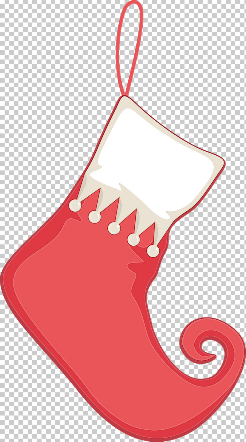 Christmas Stocking PNG, Clipart, Christmas Decoration, Christmas Stocking, Footwear, Holiday Ornament, Interior Design Free PNG Download