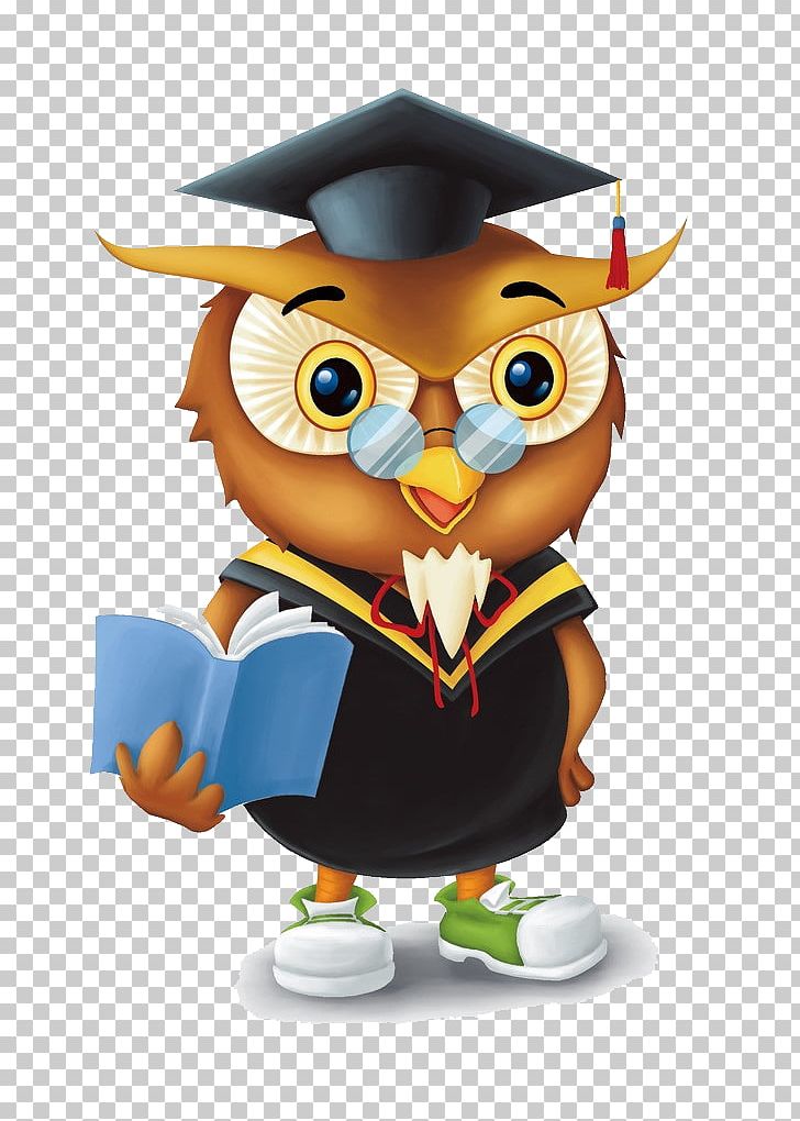 Owl Bird Cartoon PNG, Clipart, Animals, Animation, Beak, Bird Of Prey, Comics Free PNG Download