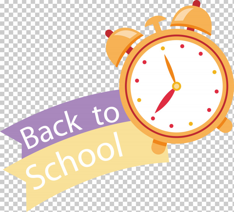 Back To School PNG, Clipart, Alarm Clock, Alarm Device, Back To School, Clock, Geometry Free PNG Download