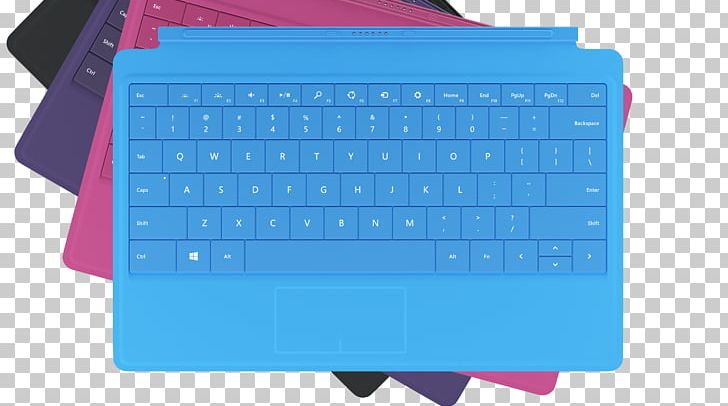 Surface Pro 2 Surface Pro 3 Computer Keyboard Microsoft PNG, Clipart, Backlight, Blue, Cobalt Blue, Computer Keyboard, Electric Blue Free PNG Download