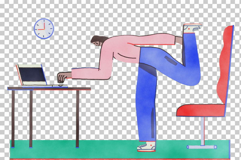 Cartoon Arm Desk Leg Sitting PNG, Clipart, Arm, Balance, Cartoon, Desk, Furniture Free PNG Download